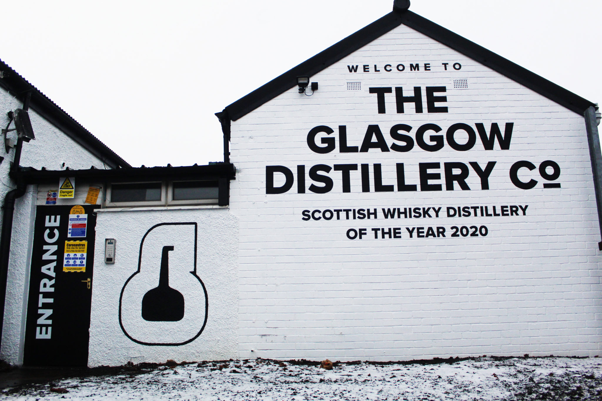 Glasgow Whisky Distillery Outside
